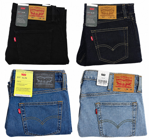 Jeans levis 511 slim fit - slim, uomo