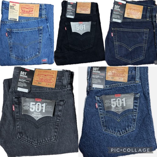 Jeans uomo denim levis 501 - denim,
