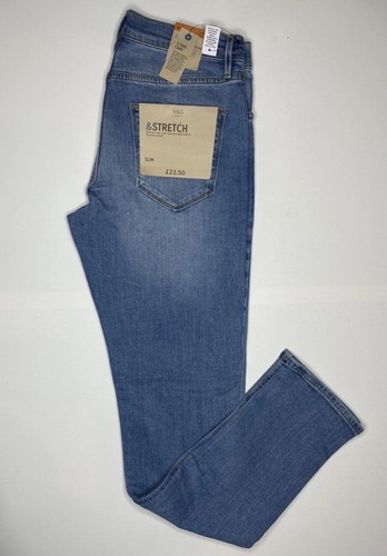 Jeans donna blu elasticizzato
