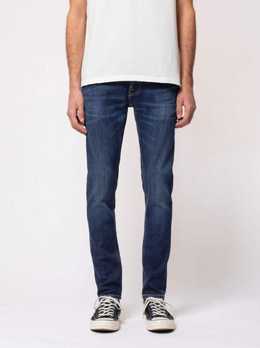 Nudie jeans uomo acciaio - uomo, scuro