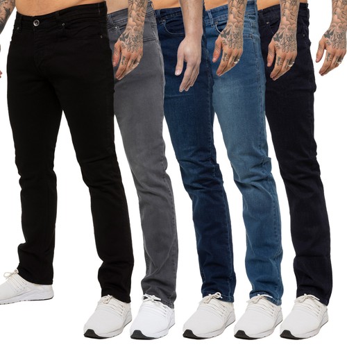 Jeans enzo gamba dritta uomo - jeans,