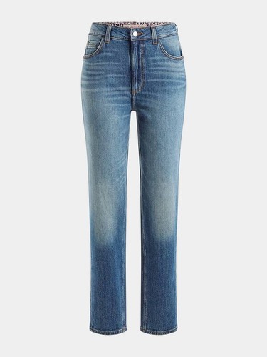 Guess denim mom jean jeans - denim,