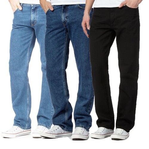 Jeans uomo gamba dritta